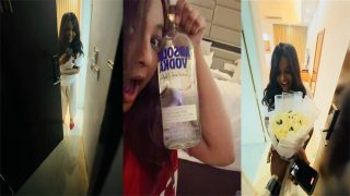 Horny Drinking Faria – Fucking with 2 Diffrent Porn Watch